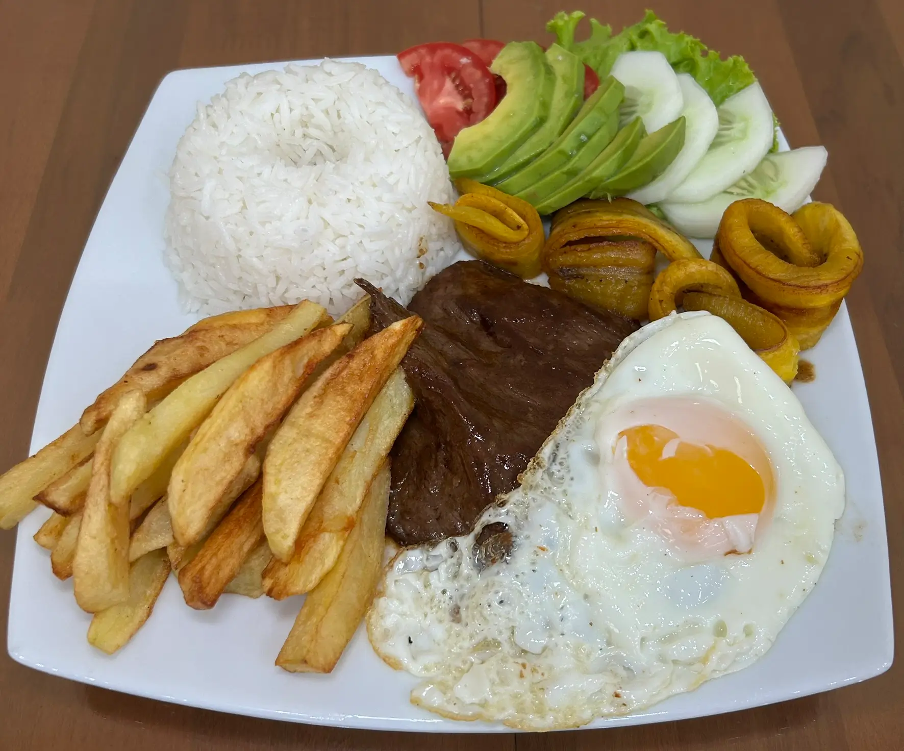 Bistec a lo Pobre